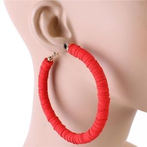 MULTI-COLOR HOOP EARRING